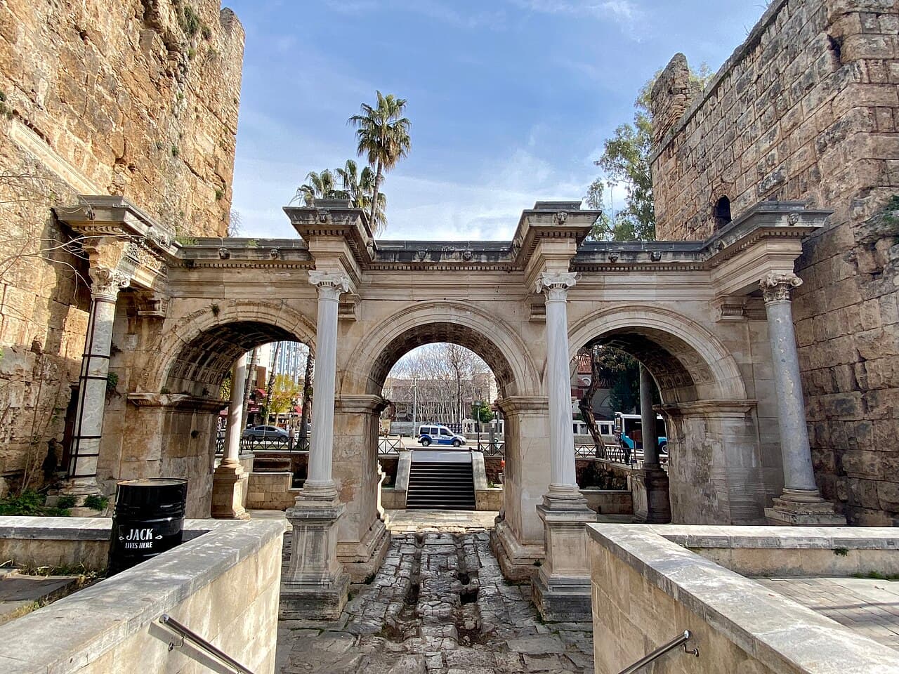 Hadrian's Gate in Antalya